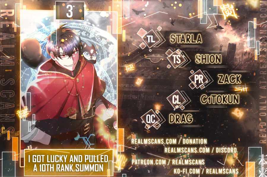 I Got Lucky And Pulled A 10th Rank Summon Chapter 3 1